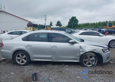 2013 Volkswagen Passat 2.0L Tdi Se from USA, damaged, VIN 1VWBN7A3XDC014050